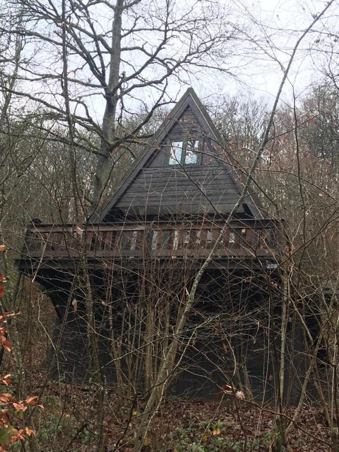 فيلا Heavenly Renovated Cabin Near Pittoresque Durbuy - Whistler المظهر الخارجي الصورة
