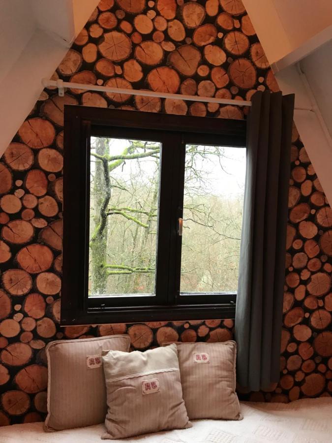 فيلا Heavenly Renovated Cabin Near Pittoresque Durbuy - Whistler المظهر الخارجي الصورة