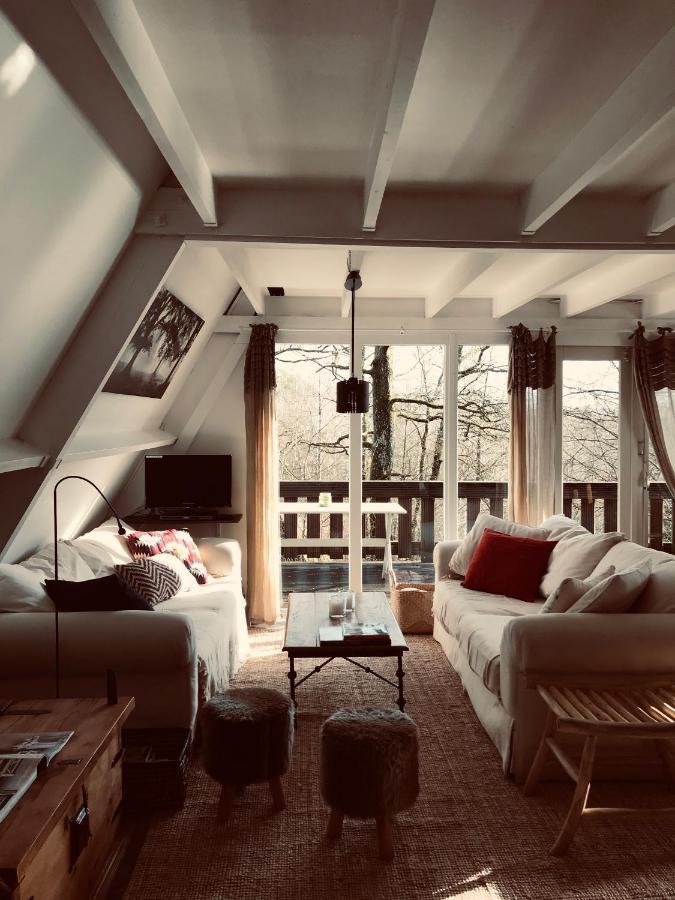 فيلا Heavenly Renovated Cabin Near Pittoresque Durbuy - Whistler المظهر الخارجي الصورة