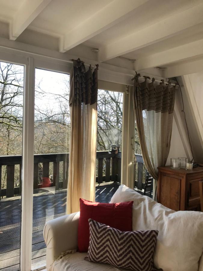 فيلا Heavenly Renovated Cabin Near Pittoresque Durbuy - Whistler المظهر الخارجي الصورة