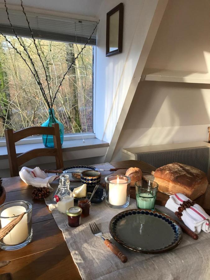 فيلا Heavenly Renovated Cabin Near Pittoresque Durbuy - Whistler المظهر الخارجي الصورة